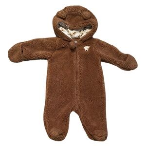 Cozy Brown Kids One Piece